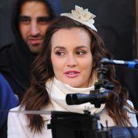 Leighton Meester dressed a winter jacket on the set of 'Gossip Girl' | Picture 112653